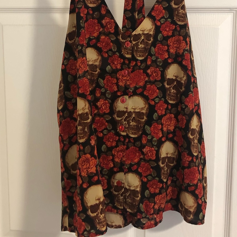 Cute Skull Tank